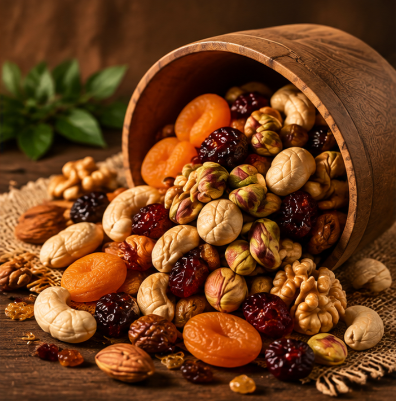 Naturally sourced dry fruits